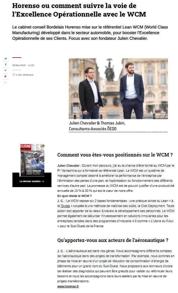 2019-05-28 Usine nouvelle WCM